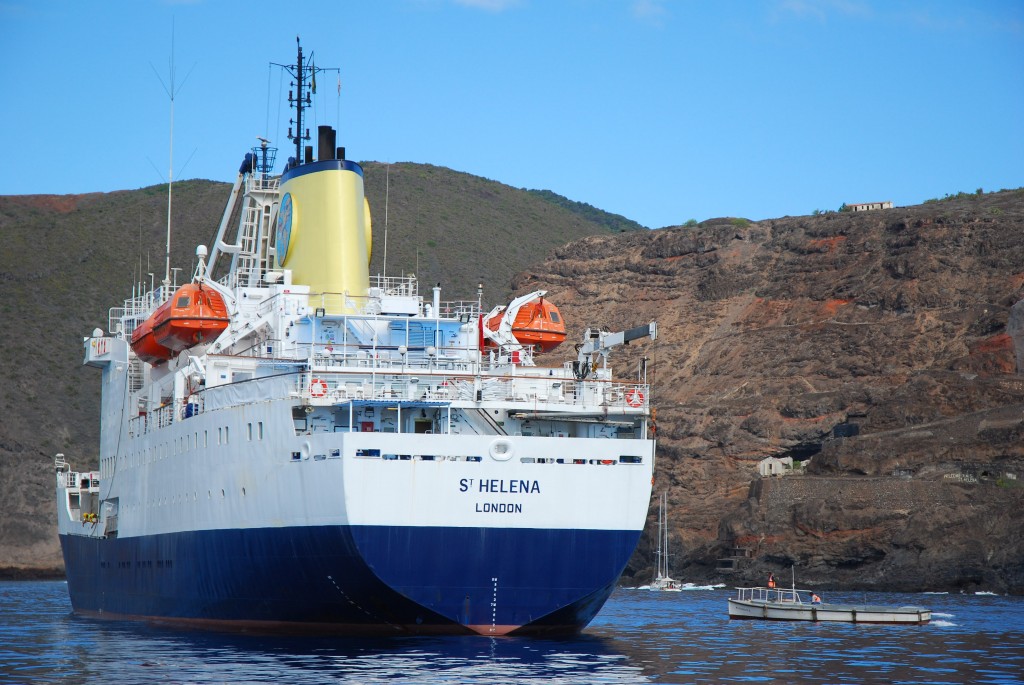 RMS at the dock by Ed Thorpe