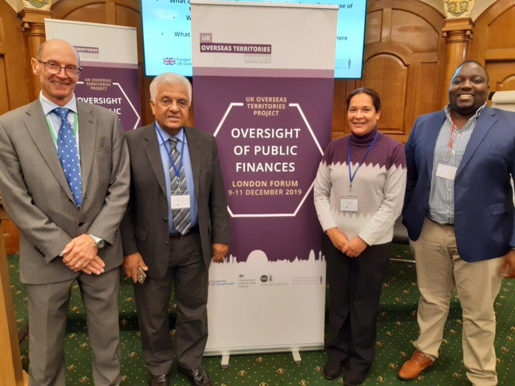 L-R - Phil Sharman, Cyril Gunnell, Anita Legg & Anesu Happyman Makamure