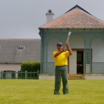 Commonwealth Queen's Baton at Napoleon's House in Longwood