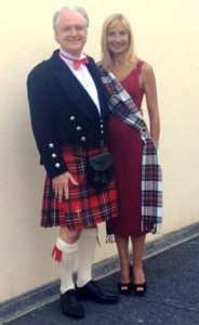 John Paterson and partner Janine