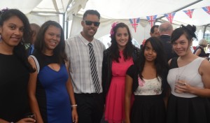 Young Guests at HM Queen's Birthday Garden Party