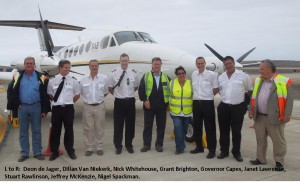 AIRPORT - Calibration Flight Arrives, 15 September 2015