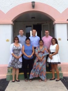 Ascension Island Council Members (front row)