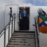 HE-Governor-Dr-Philip-Rushbrook-Arrival-At-St-Helena-Airport-2019