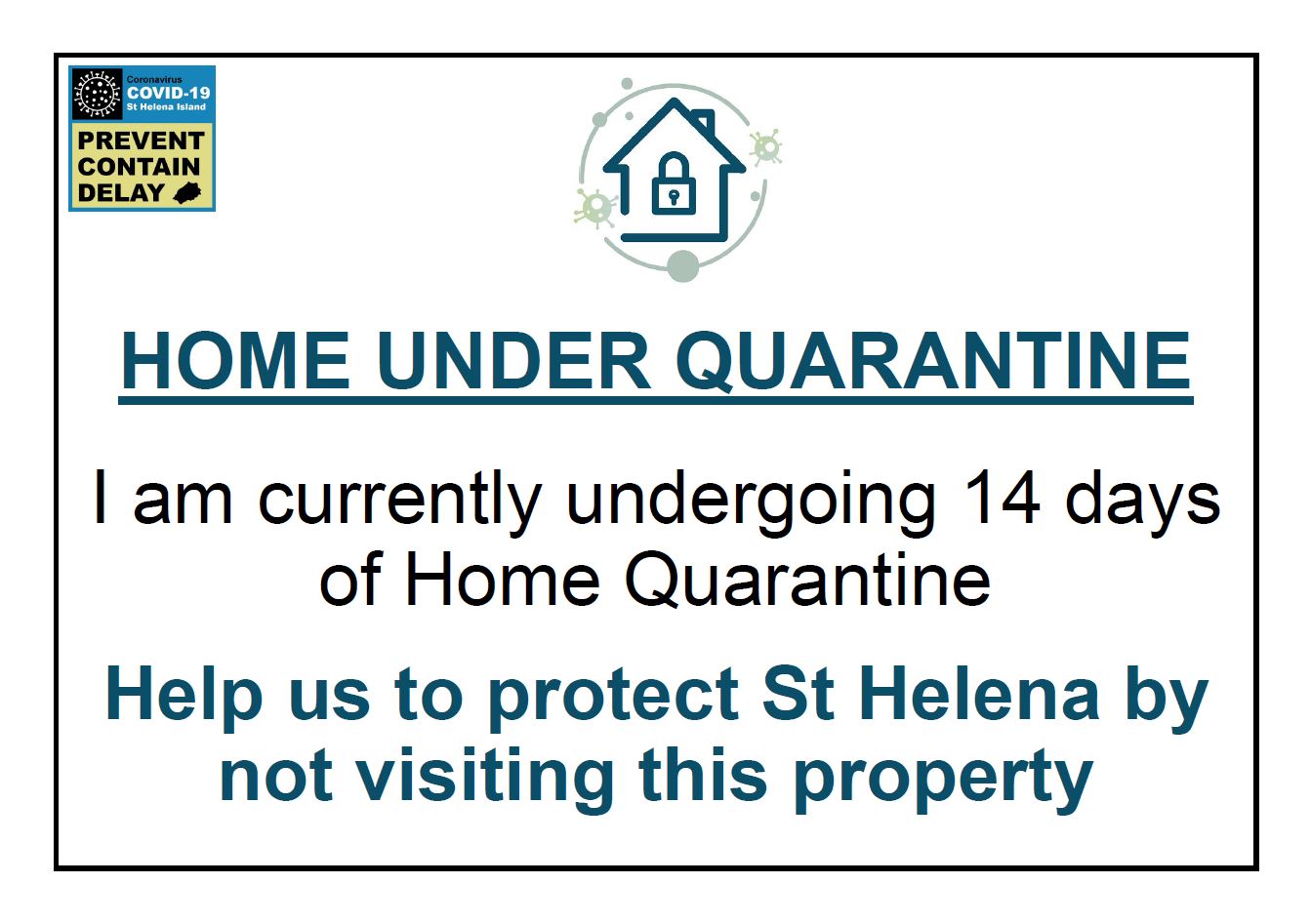 What is Home Quarantine? St Helena Government